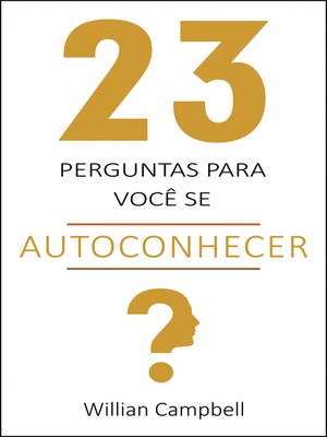 cover image of 23 Perguntas para você se autoconhecer